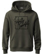 ADRO Mens Cotton Neck Hooded Sweatshirt (H24-FECT-OL_Olive