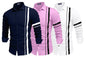 Zartha Combo Of Men Cotton Polyester Blend Regular Fit Casual Shirt Pack Of 3