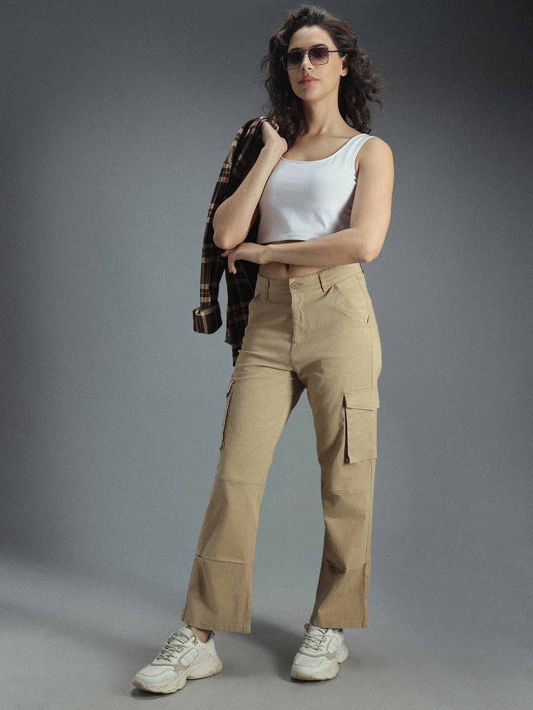 High Star WomenS Classic Trouser (Hswwts2402_Kh_Khaki
