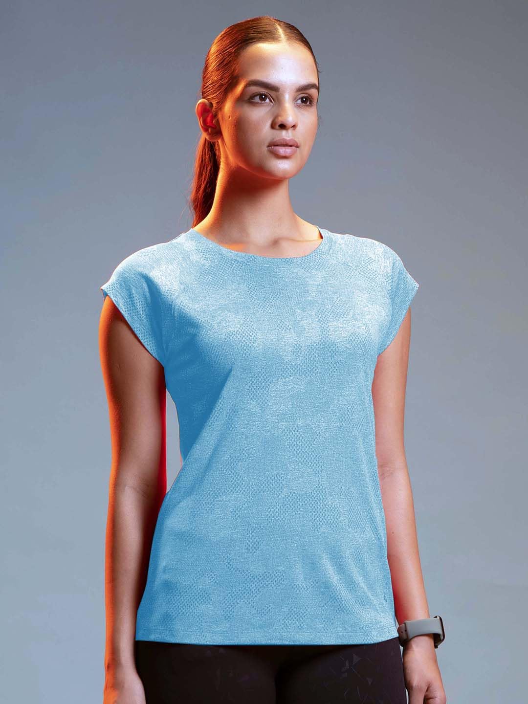 Lyra WomenS Rapid Dry Short Sleeve Breathable And Flexible Fit Active Top