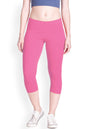 Lux Lyra Women'S Super Combed Cotton Elastane Stretch Slim Fit Capri Pants Xl