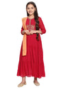 Aurelia Womens Maxi Dress & Dupatta
