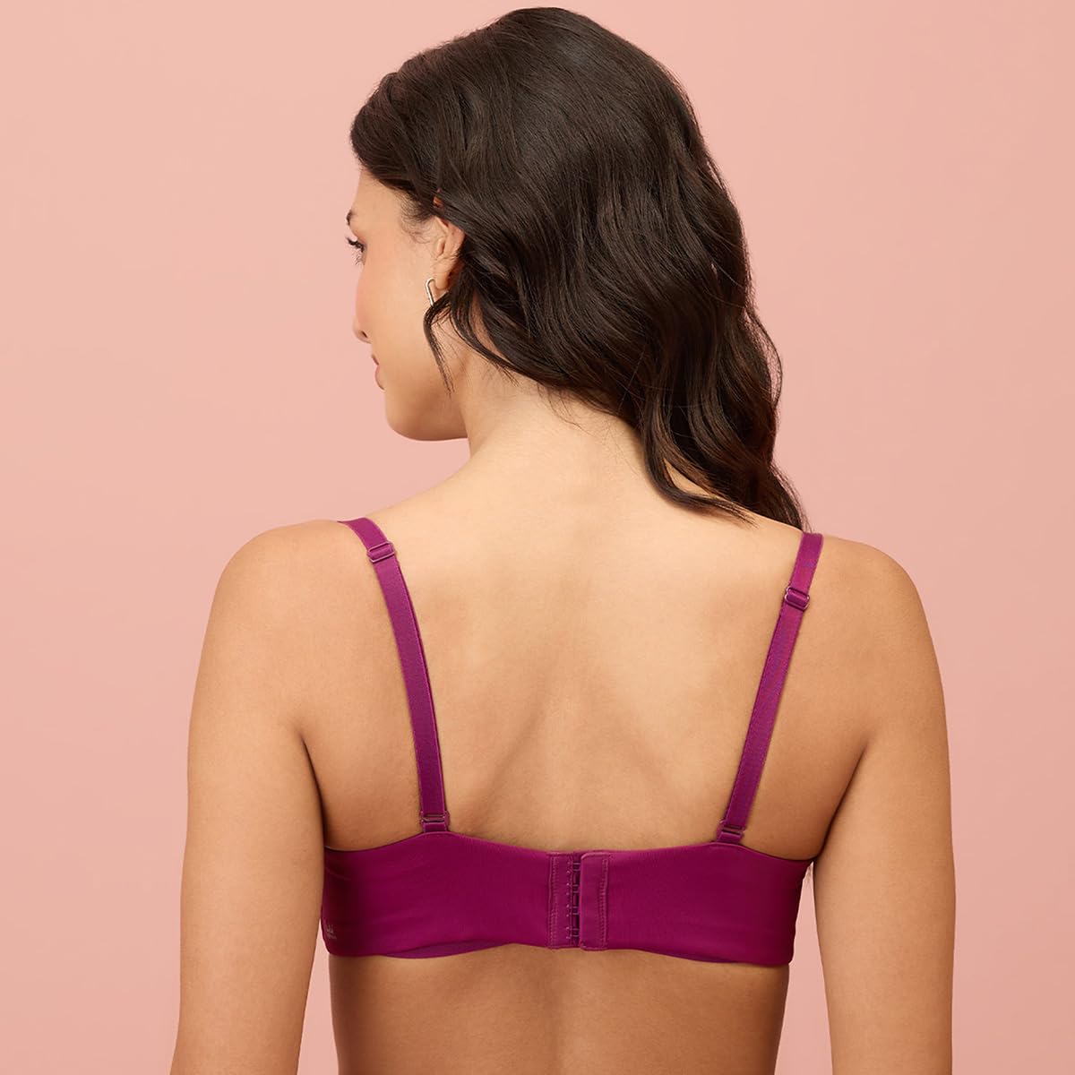 Nykd (Nyb027 Padded & Wired Ultimate Multiway Strapless Bra For Women | Anti Slip Bra With Seamless Neckline & Soft Detachable S