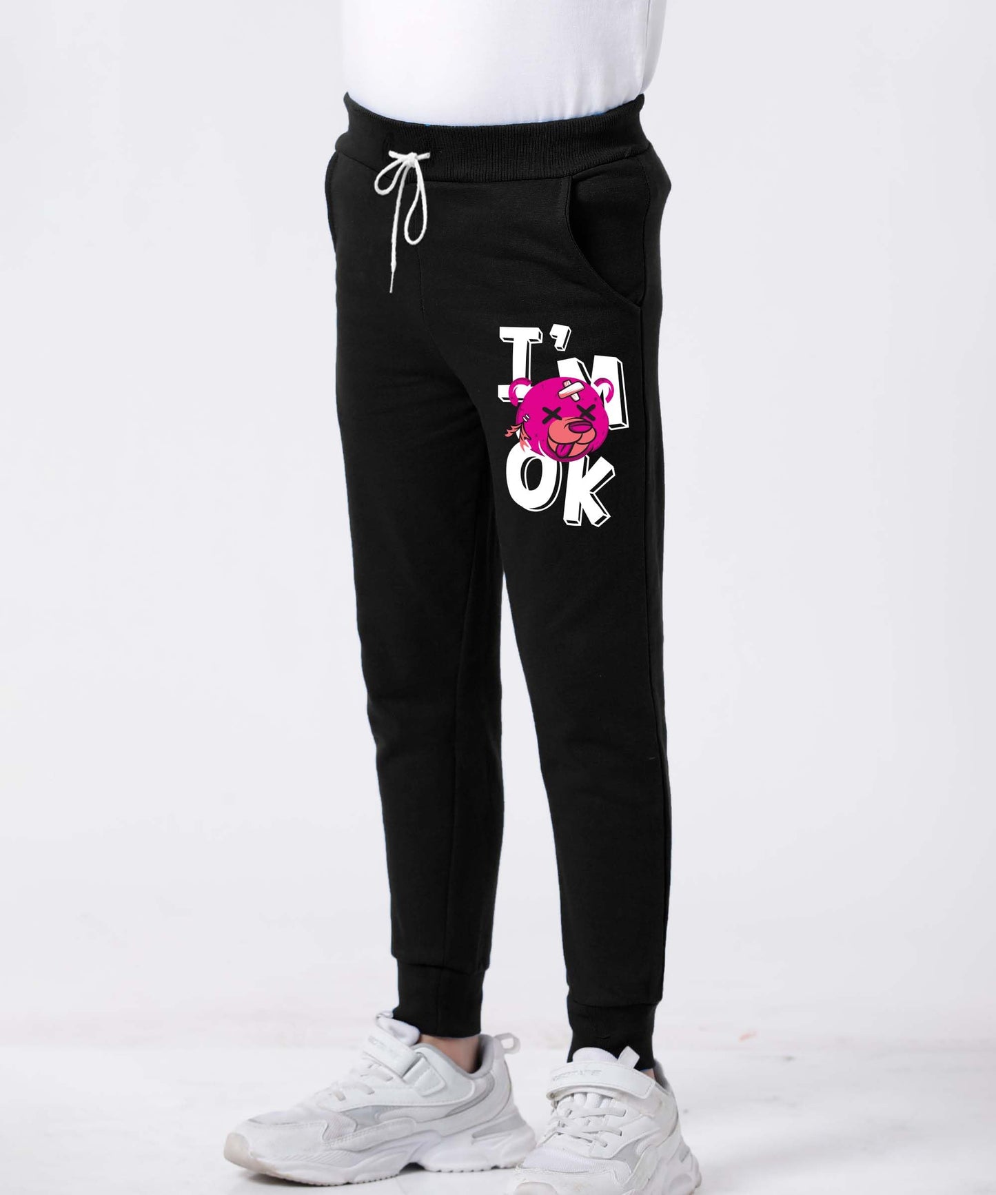 Kyda Kids Boys Cottonblend Printed Track Pants (Pack Of 1)