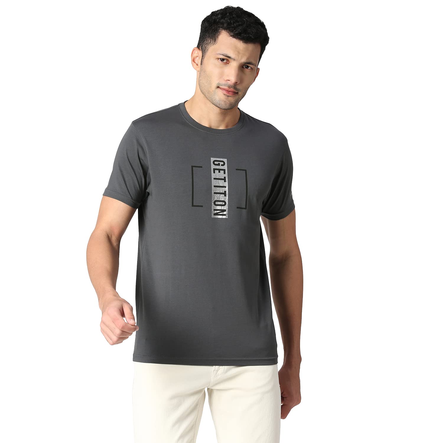 Pepe Jeans MenS Graphic Slim Fit T-Shirt (Pm509005135Xl_Orange