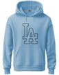 ADRO Mens Cotton Neck Hooded Sweatshirt (H24-LA-SK_Sky Blue