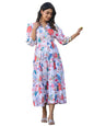 Leriya Fashion WomenS Rayon Casual Below The Knee Western Dress (Lf-W.Dress-Wd1317_White