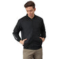 Dennis Lingo MenS Panelled Long-Sleeve Regular Fit Bomber Jacket - Waterproof, Lightweight, Casual Winterwear For Men (Black) (X