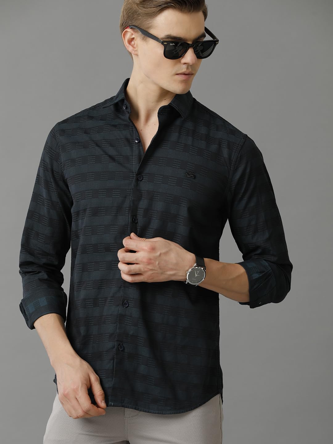 ADRO Elegant Essentials Giza Cotton Men's Casual Shirts
