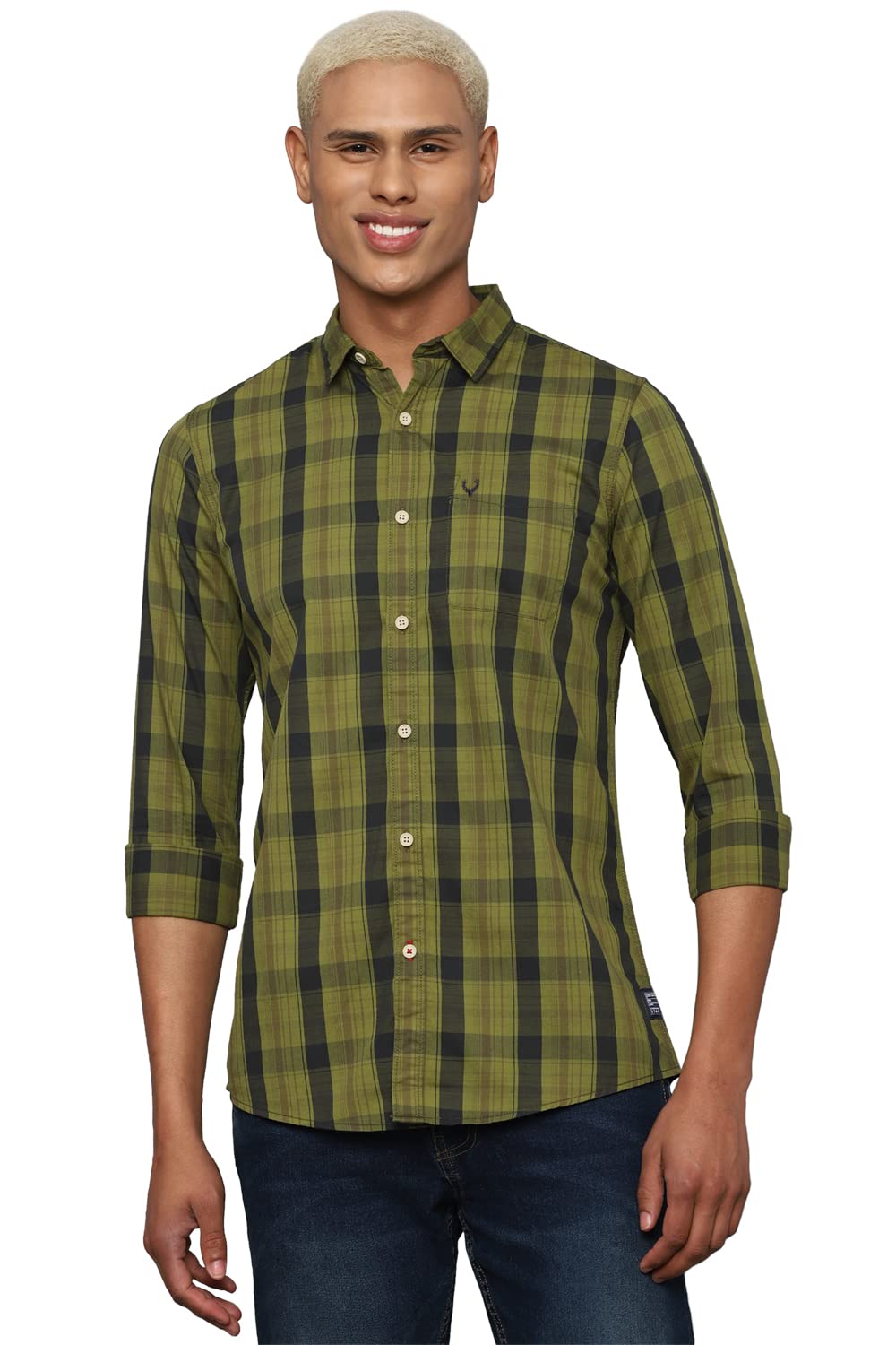 Allen Solly Men Casual Cotton Full Sleeve Shirt