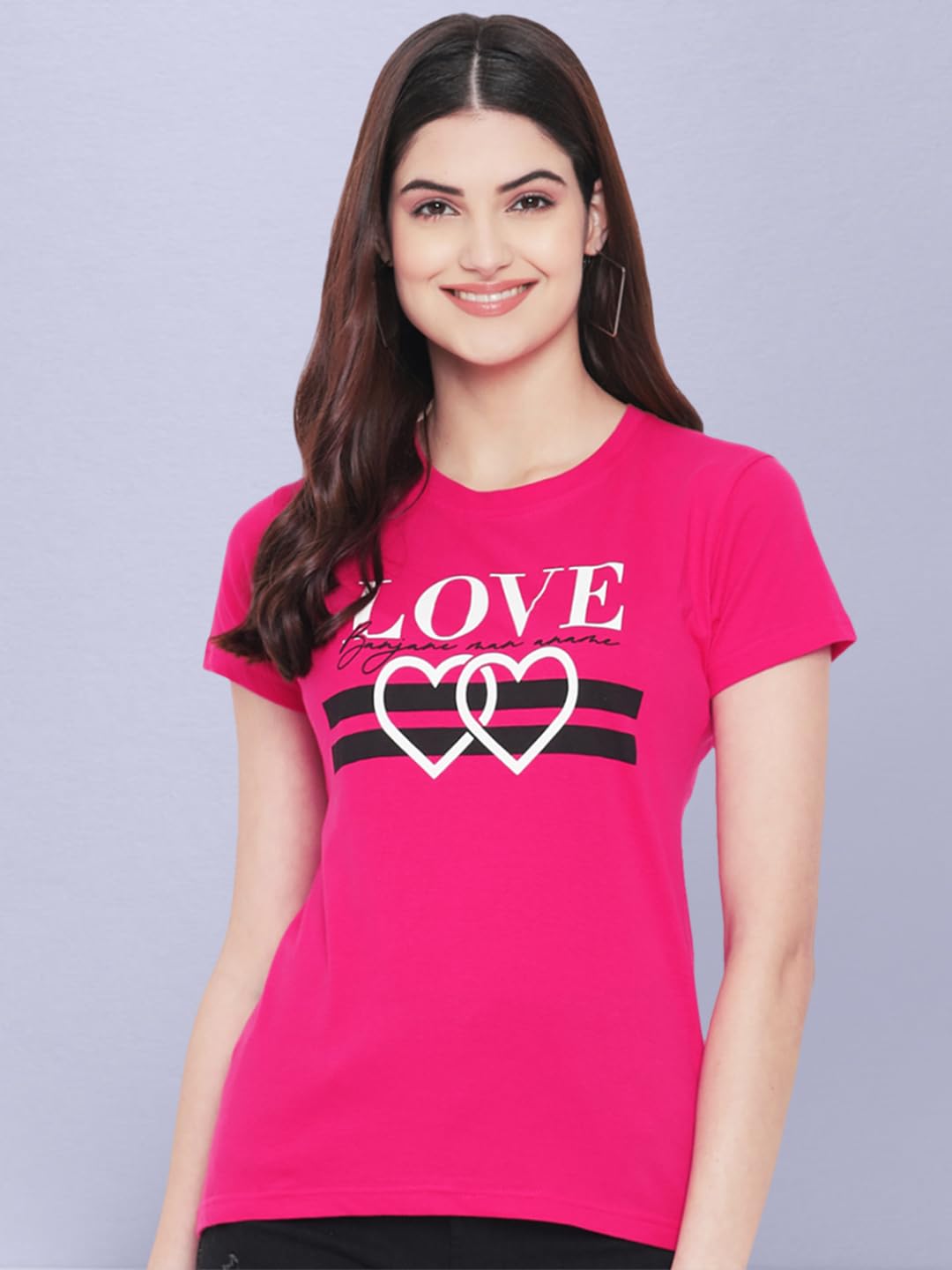 Tee Projekt Womens Cotton Blend Regular Fit T-Shirt