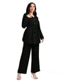 Tadkee Polyester WomenS Solid Color Casual Long Sleeve Top And Pant Co-Ord Set With Pockets | Co Ord Set For Women | Kurta Set