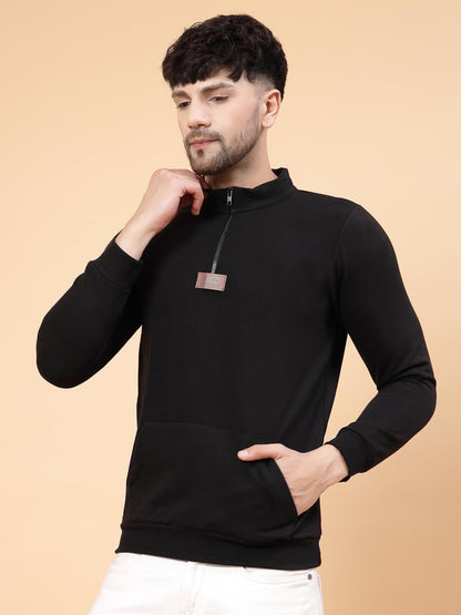 Rigo Cotton Fleece Casual Wear Printed Round Neck Sweatshirt for Men | Full Sleeves Regular Fit Sweatshirt for Men | Pullover Ho