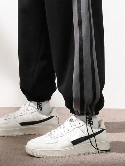 Nobero MenS Loose Sweatpants (1M-Bwjg-R0147_Black