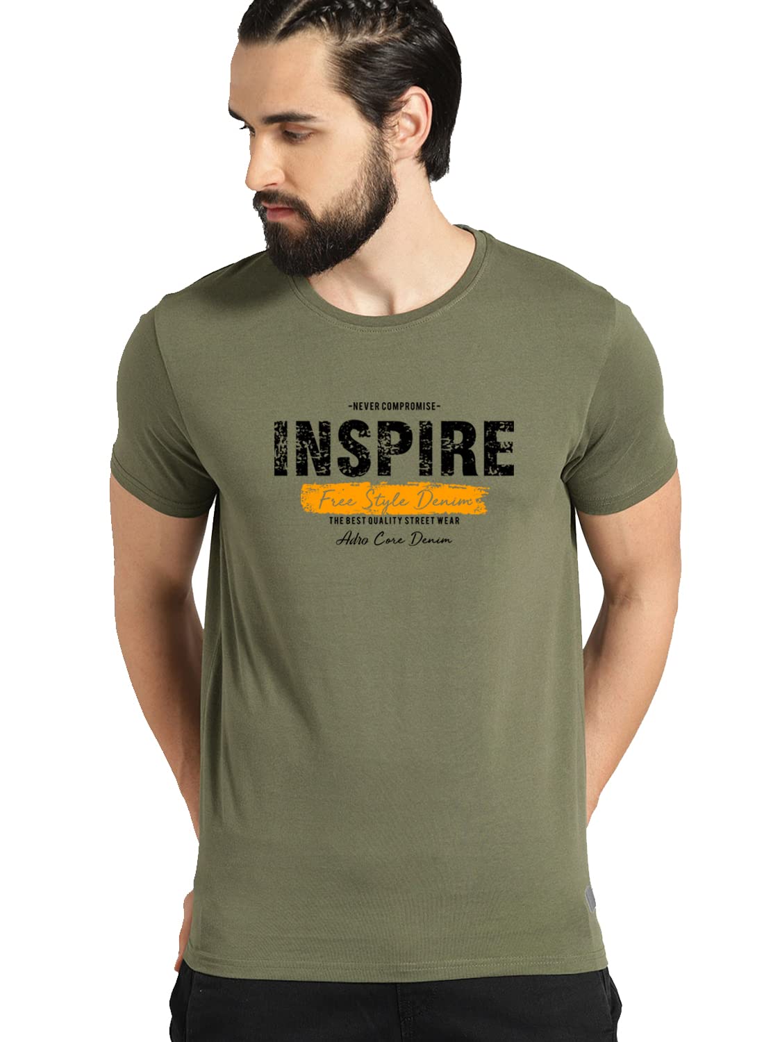 ADRO Mens Inspire Cotton T-Shirt (RN22-03-CORE-OL)