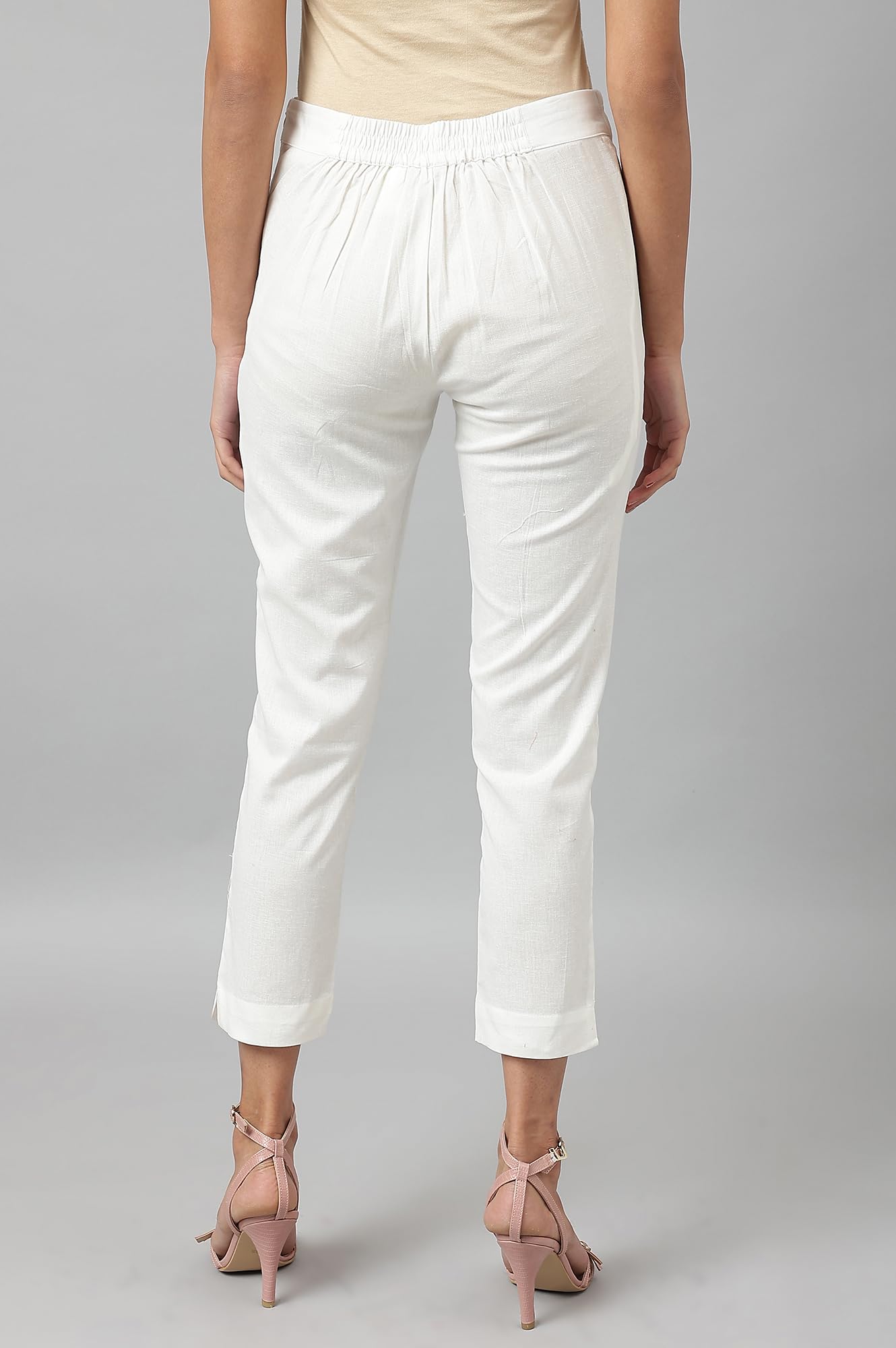 W for Woman Womens Slim (23CRW160151-68948_White