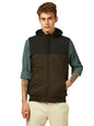 Dennis Lingo Men Regular Fit Polyester Sleeveless Colorblock Jackets