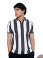 The Souled Store Ultimate Grey Men and Boys Short Sleeves Collared Neck Pull On Regular Fit Cotton Blend Zipper Polos