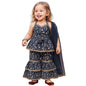 A.T.U.N. (ALL THINGS UBER NICE) Girls Kurti, Sharara and Dupatta Set | Comfortable Ethnic Wear Clothing Set
