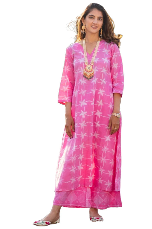 ANNI DESIGNER Rayon Blend Women Kurta With Palazzo
