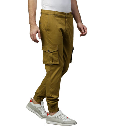 Hubberholme MenS Casual Cargo Trousers - Stretchable Premium Cargo Pants For Men Cotton Trousers Long Military Pants Regular Fi