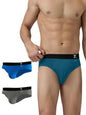 XYXX Mens Aero Silver Cotton Underwear for Men, Anti-Odour Silver Tech, Lasting Freshness, Moisture Absorbent Pack of 3 (XXL; Le