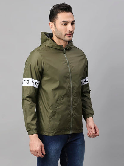 Dennis Lingo Polyester Regular Fit Full Sleeves MenS Panelled Shell Jacket With 2 Pockets - Lightweight Casual Winterwear For M