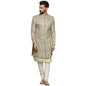 Kisah Sherwani Set For Men  Silk Blend Embroidered Indo Western Sherwani With Kurta And Trouser | Designer Ethnic Outfit For Wed