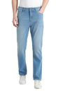 Dennis Lingo Mens | Light Blue | Washed | Mid Rise | Straight | Jeans