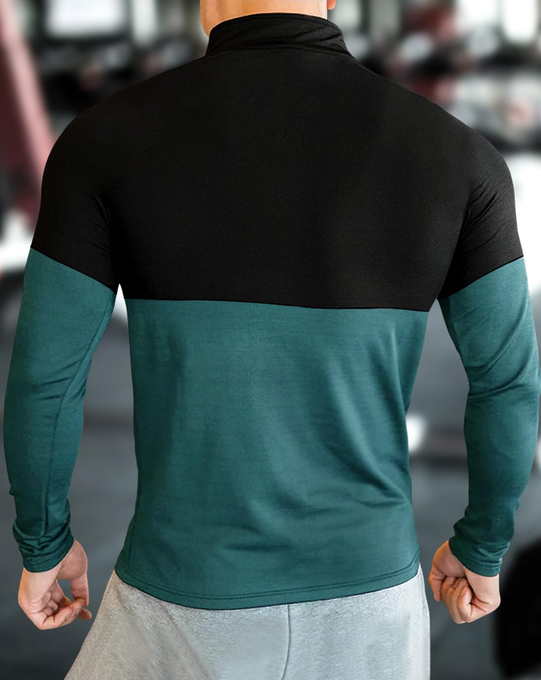 Noble Monk MenS Active Wear Regular Fit T Shirt |Full Sleeves |Casual T-Shirt For Men
