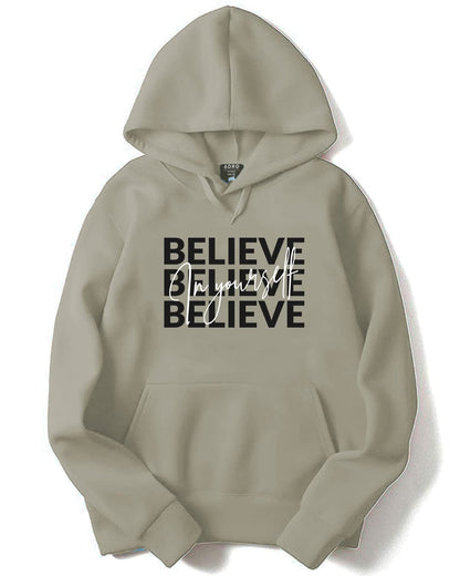 ADRO Believe in Your Self Printed Hoodie/Sweatshirt for Men