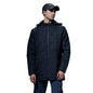Black Full Sleeve Hooded Parka