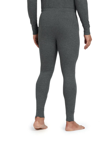 XYXX Mens Thermal Bottoms | Antibacterial, Skin Friendly with Superior Heat Retention | Slim Fit Full Length Solid Alpine Intel