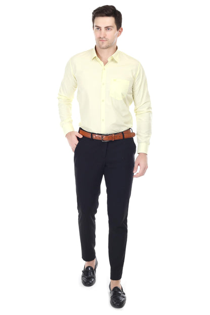 Xjarvis Clifton Men’s Regular Fit Cotton Blend Full Sleeve Shirt with Pocket – Casual & Formal
