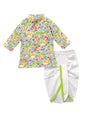 A.T.U.N. (ALL THINGS UBER NICE) Jungle Print Kurta & Dhoti Set