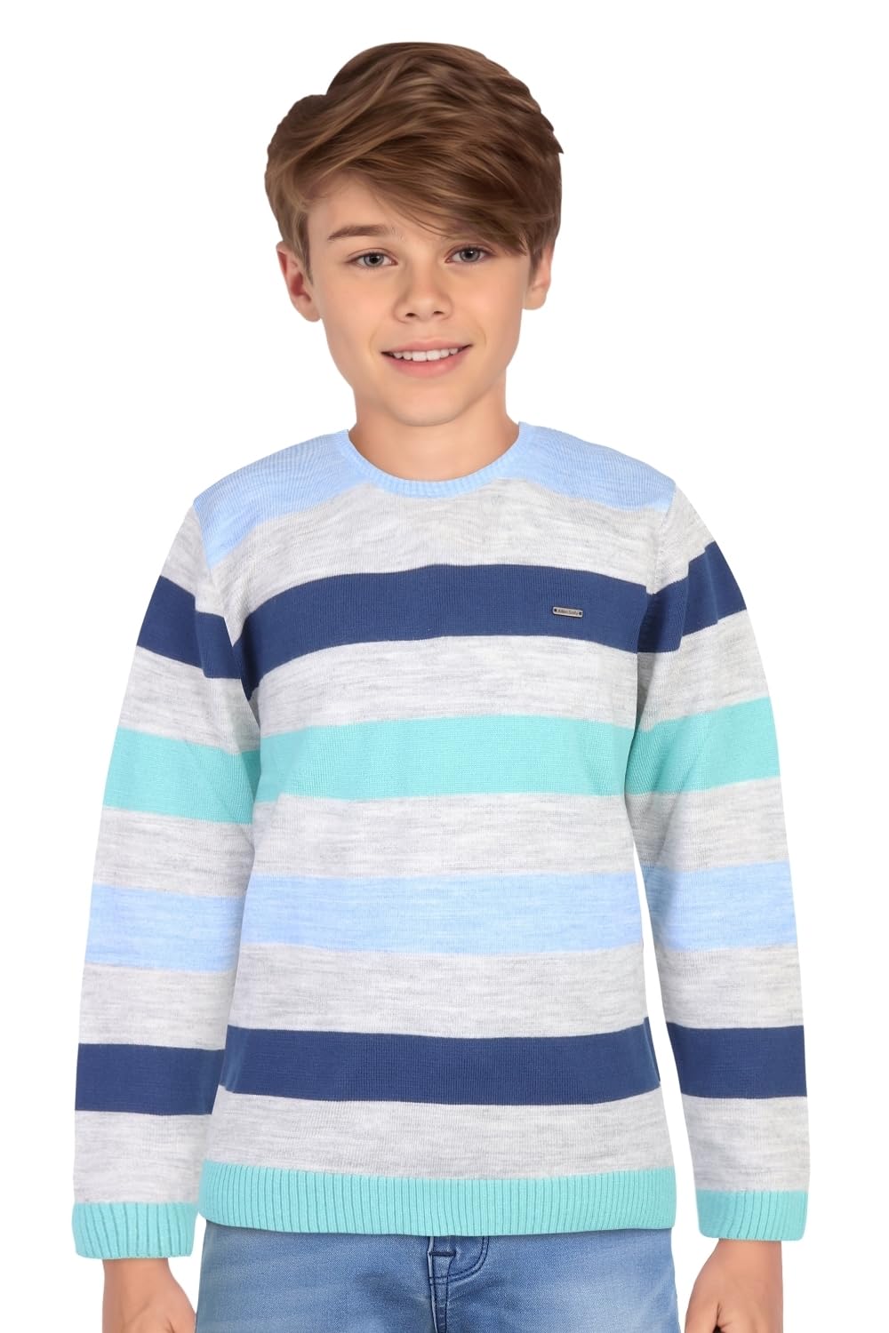 Allen Solly Boys Regular Fit Crew Neck Sweater