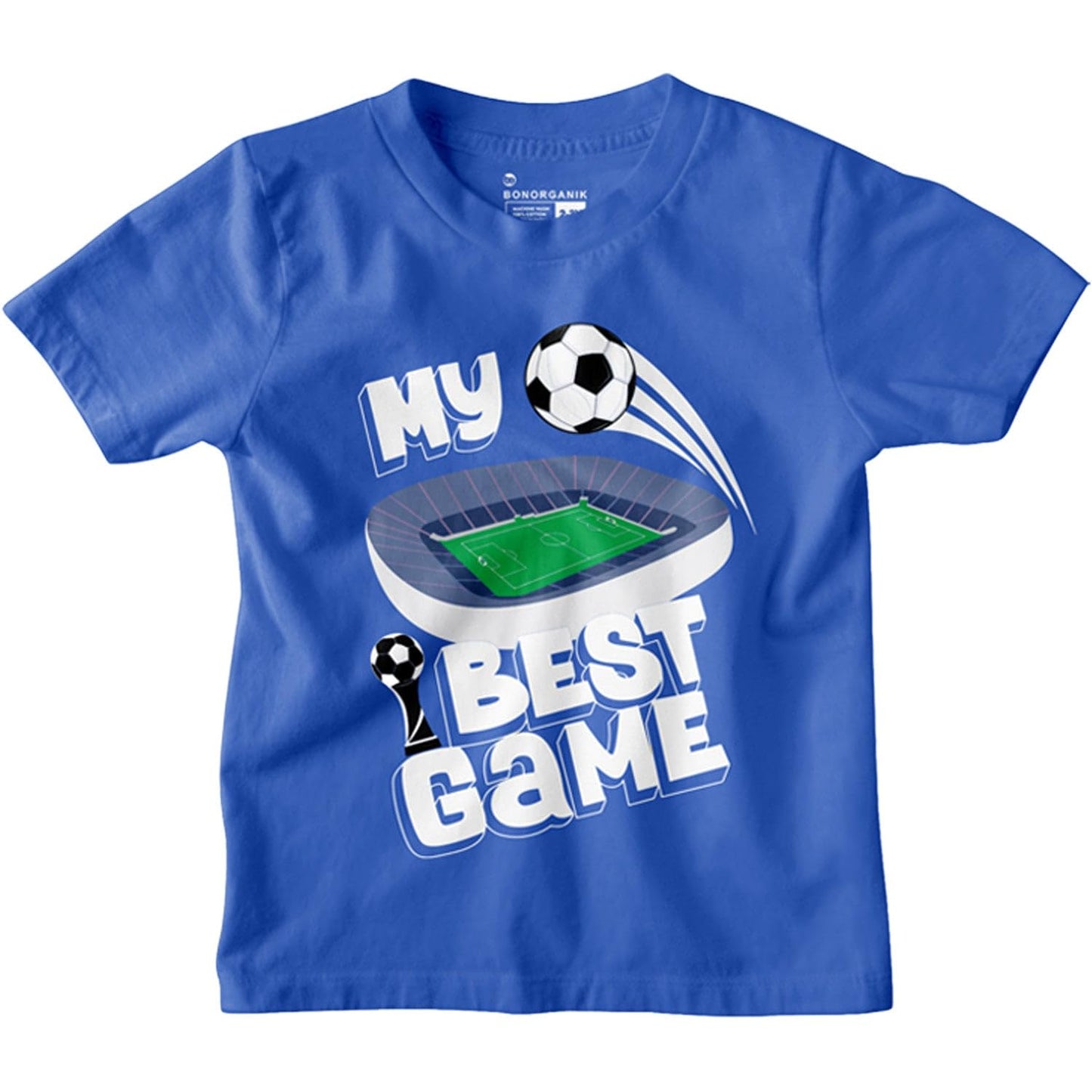 Bon Organik Boys Regular Fit T-Shirt (BON15055_Multi
