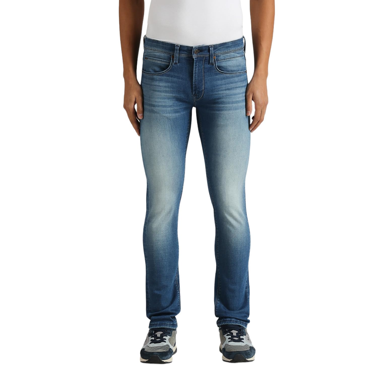 Pepe Jeans MenS Slim Jeans (Pm207890Q033_Dark Used_Mid Indigo Blue