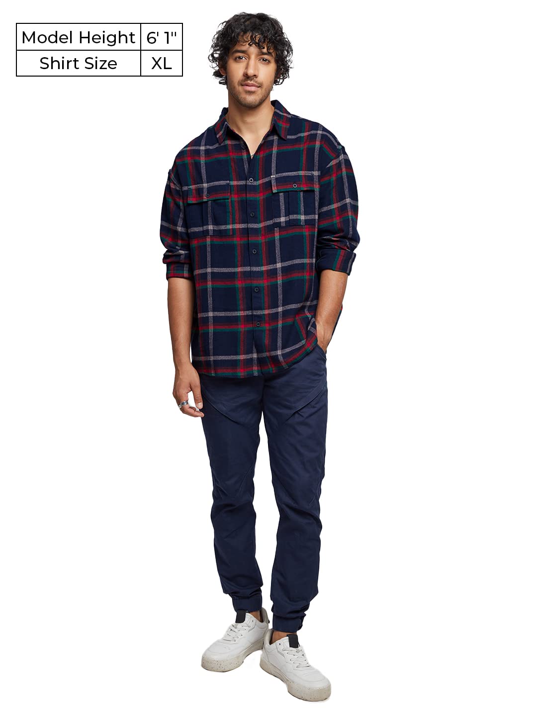 The Souled Store|Plaid: Red Mens and Boys Shirts|Full Sleeve|Regular fit Solid |100% Cotton Red Color Men Utility Shirts Shirt F