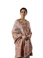 Pashmoda Women Surmai Kaani Wool Blend Kashmiri Shawl (Size: 101X203 CM)