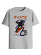 ADRO T Shirts for Boys & Girls | Skate Street Style Printed T-Shirt | Ages 3-14 | 100% Cotton Round Neck Tshirt for Boys |KRN-L2