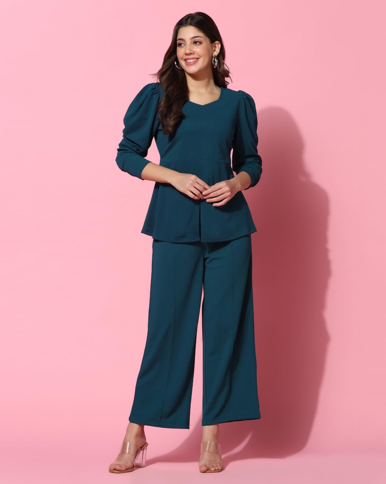 Leriya Fashion Ethnic Co Ord Set | Co Ord Set for Women | Night Dress for Women | Night Wear for Women | Payjama Set for Women |