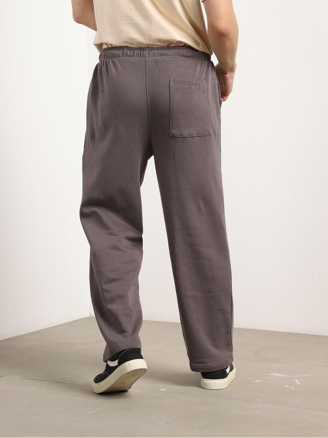 Nobero MenS Straight Sweatpants (1M-Bwjg-R0174-Nb_Eiffel Tower