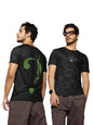 Bewakoof Mens Official DC Comics Merchandise Batman Riddle Graphic Black Round Neck Half Sleeve T-Shirt