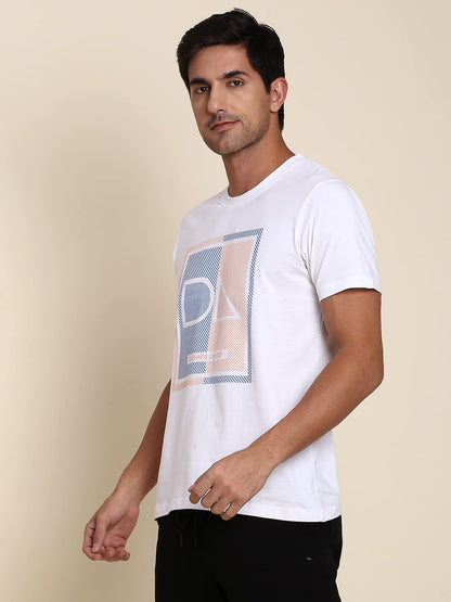 Dennis Lingo MenS Slim Fit White T-Shirt