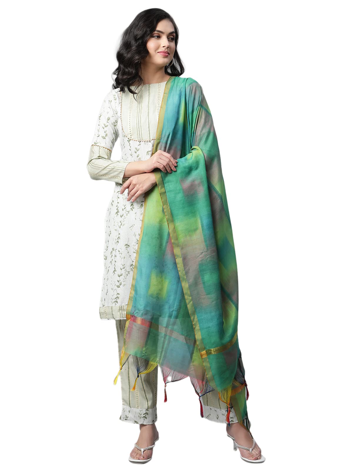 GRECIILOOKS Cotton Kurta Set for Women | Kurta Set | Kurti Set for Women | Festive Kurta Set for Women | Regular Fit Kurta Set for Women