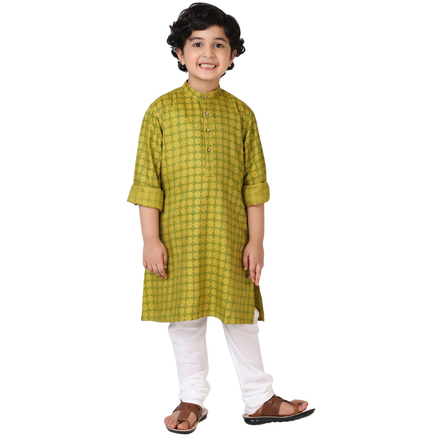 Fabindia Kids Regular Churidar Cotton_2-3Y