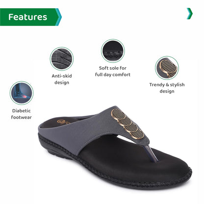 Ortho Joy Fancy Doctor Slippers | Stylish Chappal For Women | Comfortable Sandals For Womenstylish
