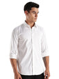 ADRO Mens Slim Fit Solid Casual Shirts | Plain Satin Evening Shirt | Stylish Office or Party Shirt | All Day Fresh Spread Colla