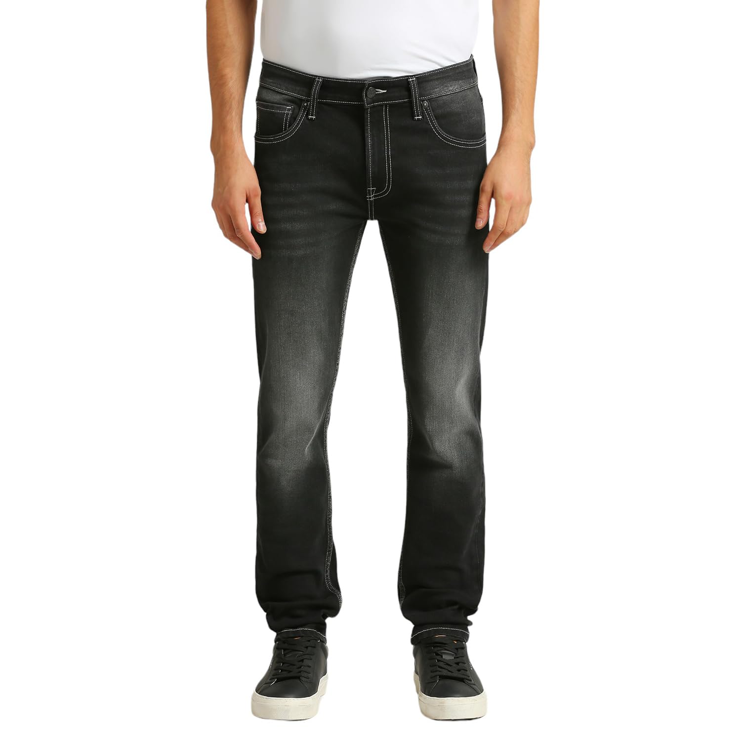 Pepe Jeans MenS Tapered Jeans (Pm207814Q011_Black Used